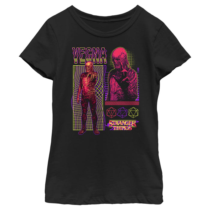 fifth sun Girl's Stranger Things Vecna Evil Villain T-Shirt