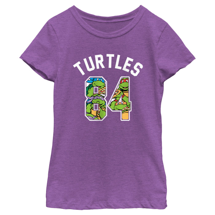 fifth sun Girl's Teenage Mutant Ninja Turtles 84 Turtles T-Shirt