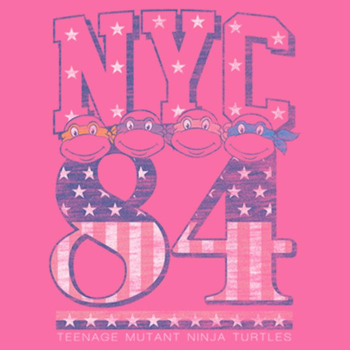 Fifth Sun Girl's Teenage Mutant Ninja Turtles American NYC 84 T-Shirt