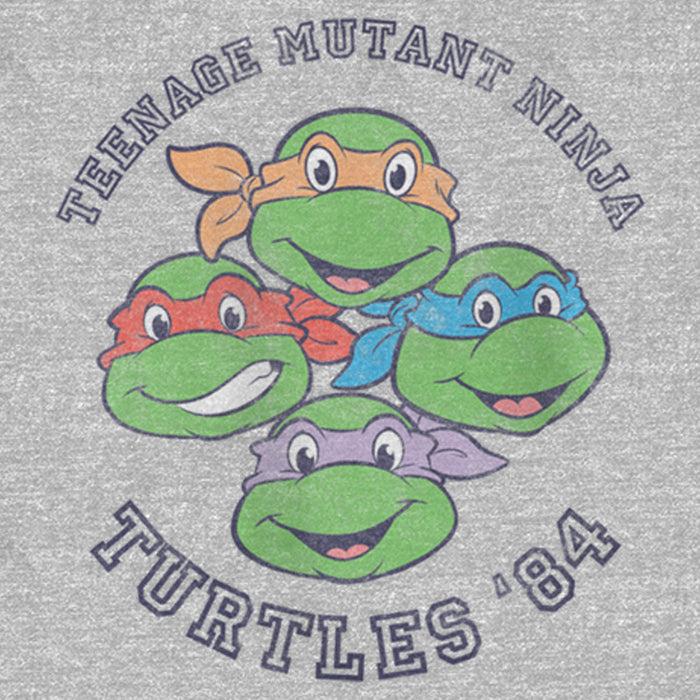 Fifth Sun Girl's Teenage Mutant Ninja Turtles Distressed Group '84 T-Shirt