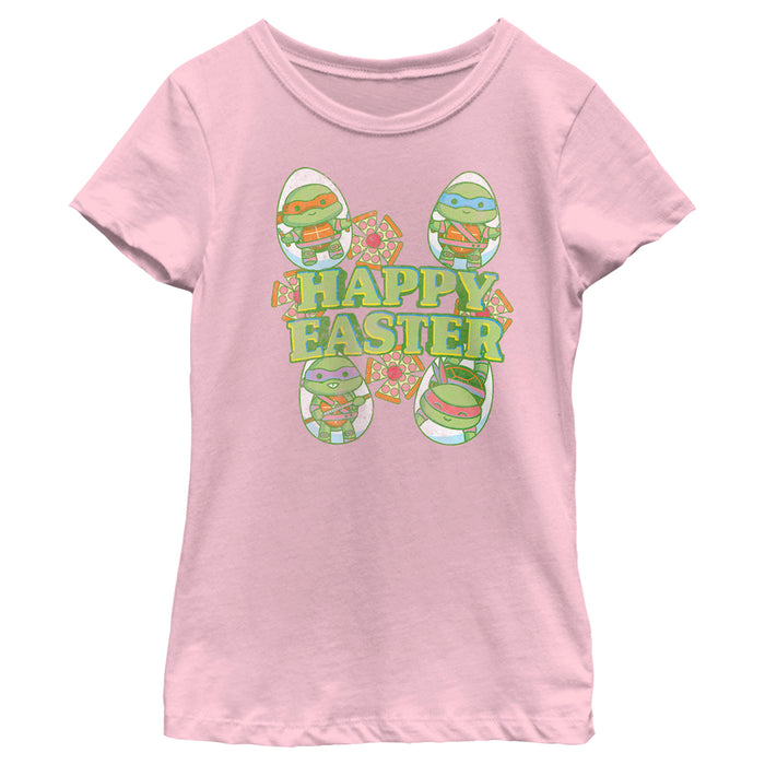 fifth sun Girl's Teenage Mutant Ninja Turtles Happy Easter Cute Best Friends T-Shirt