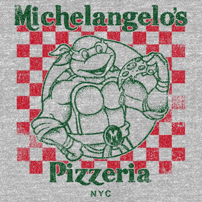 Fifth Sun Girl's Teenage Mutant Ninja Turtles Michelangelo's Pizzeria T-Shirt