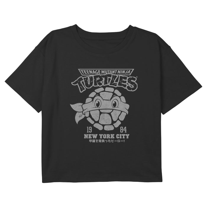 fifth sun Girl's Teenage Mutant Ninja Turtles New York City 1984 Logo T-Shirt