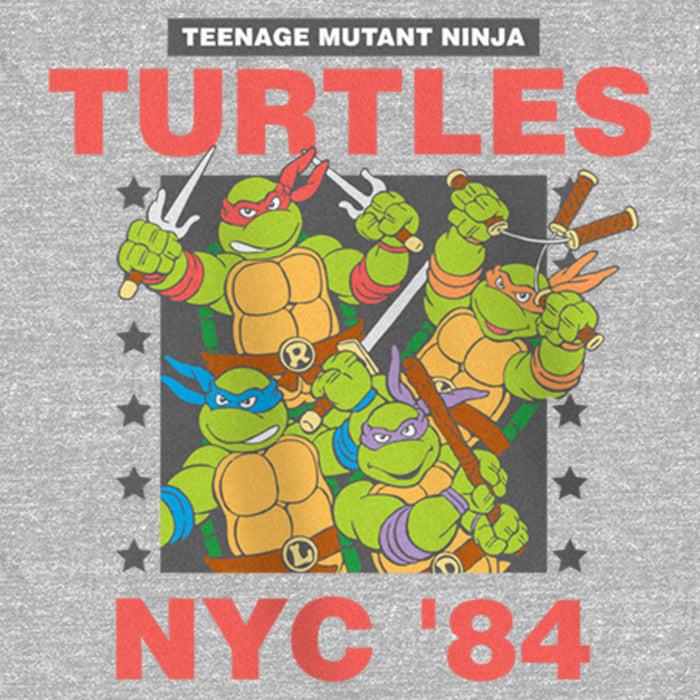 Fifth Sun Girl's Teenage Mutant Ninja Turtles NYC '84 Poster T-Shirt