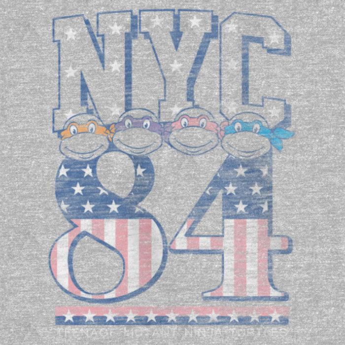 Fifth Sun Girl's Teenage Mutant Ninja Turtles Patriotic NYC 84 T-Shirt