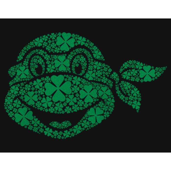 Fifth Sun Girl's Teenage Mutant Ninja Turtles St. Patrick's Day Michelangelo Shamrock Fill T-Shirt
