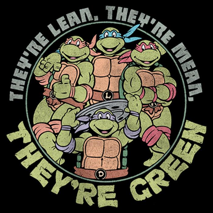 Fifth Sun Girl's Teenage Mutant Ninja Turtles They're Lean They're Green T-Shirt
