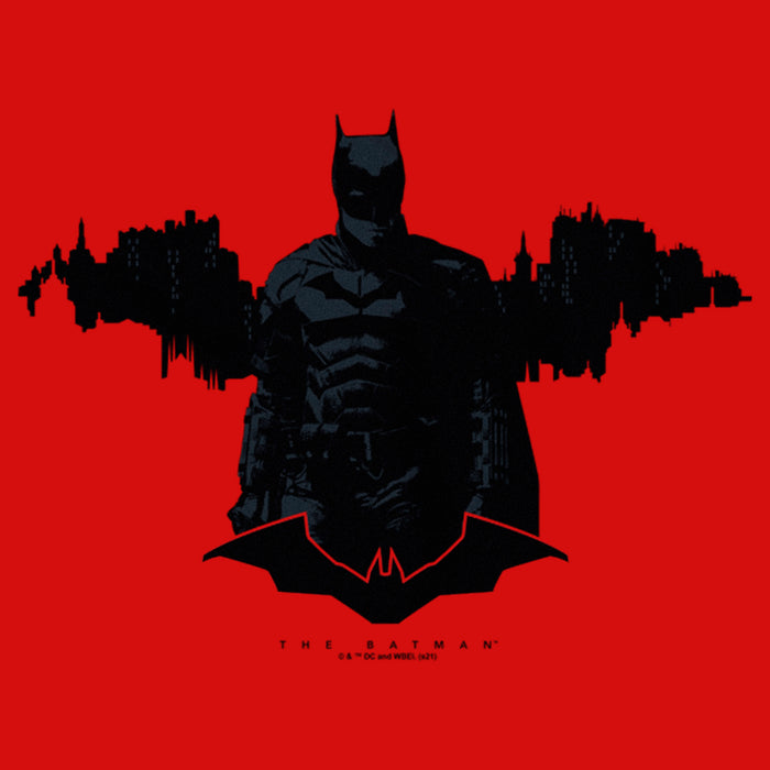 Fifth Sun Girl's The Batman Gotham Silhouette T-Shirt