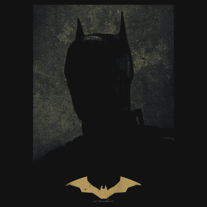 Fifth Sun Girl's The Batman Silhouette Portrait T-Shirt