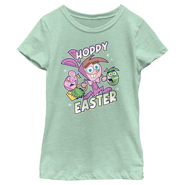 fifth sun Girl's The Fairly OddParents Hoppy Easter Timmy Turner T-Shirt