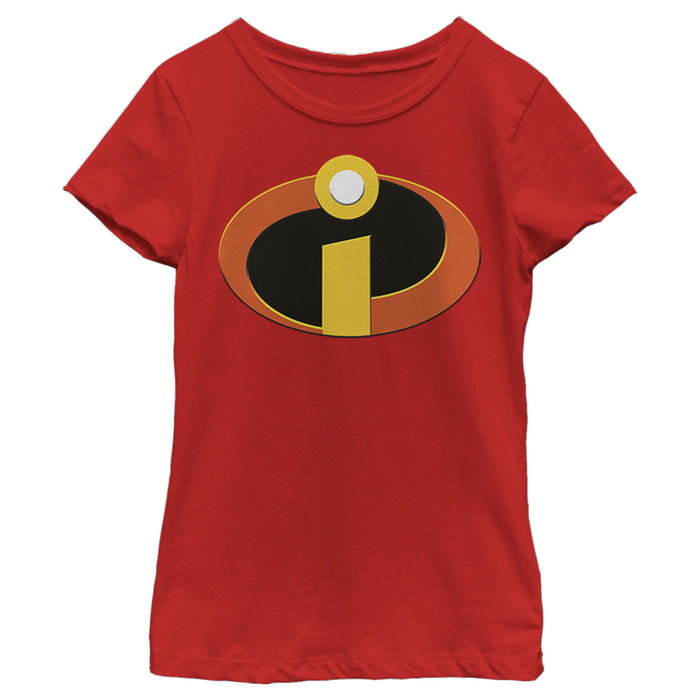 fifth sun Girl's The Incredibles Classic Logo T-Shirt