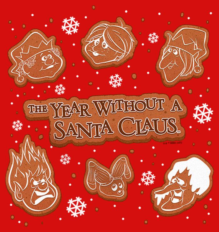 Fifth Sun Girl's The Year Without A Santa Claus Gingerbread Squad T-Shirt