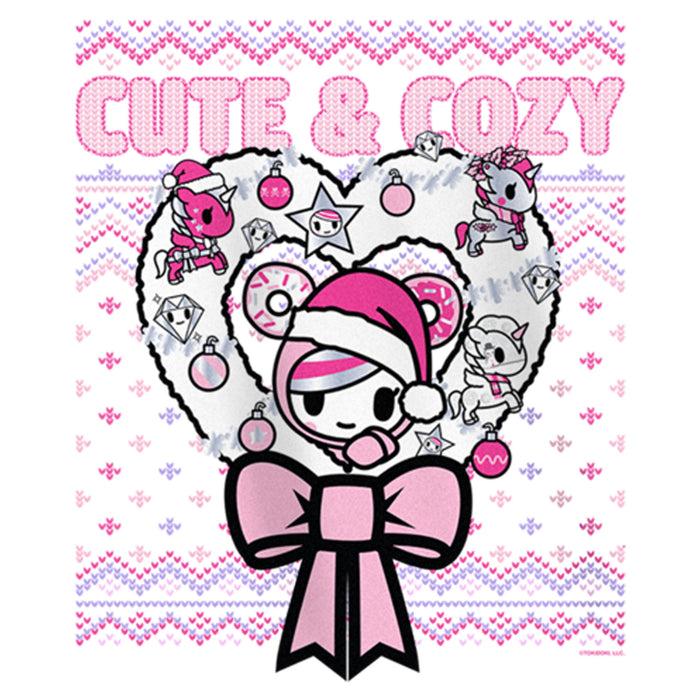 Fifth Sun Girl's Tokidoki Cute And Cozy Donutella T-Shirt