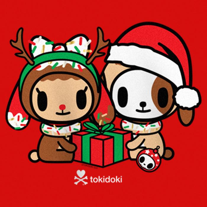 Fifth Sun Girl's Tokidoki Donutino And Donutina Present T-Shirt