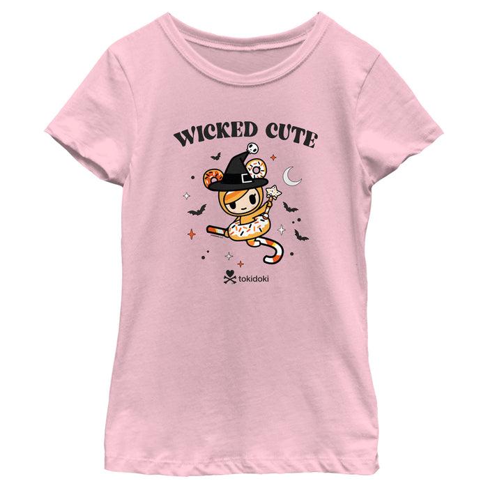fifth sun Girl's Tokidoki Wicked Cute Donutella T-Shirt