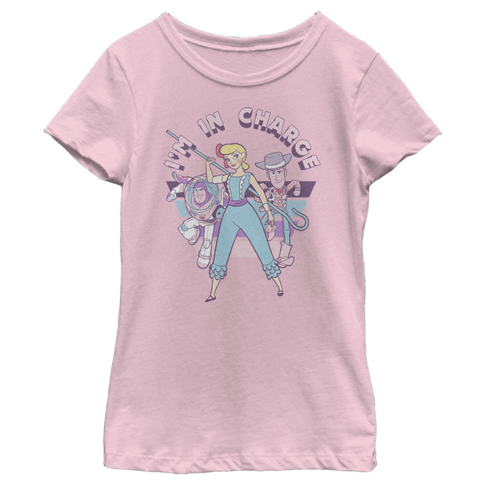 Fifth Sun Girl's Toy Story Bo Peep In Charge T-Shirt