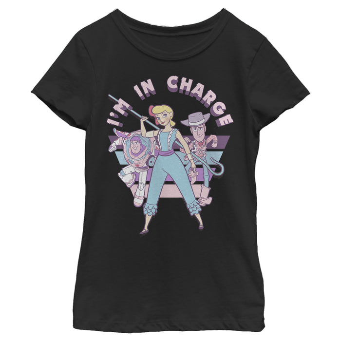 Fifth Sun Girl's Toy Story Bo Peep In Charge T-Shirt