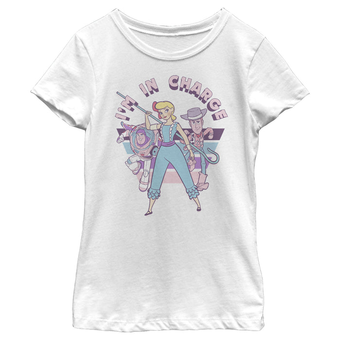 fifth sun Girl's Toy Story Bo Peep In Charge T-Shirt