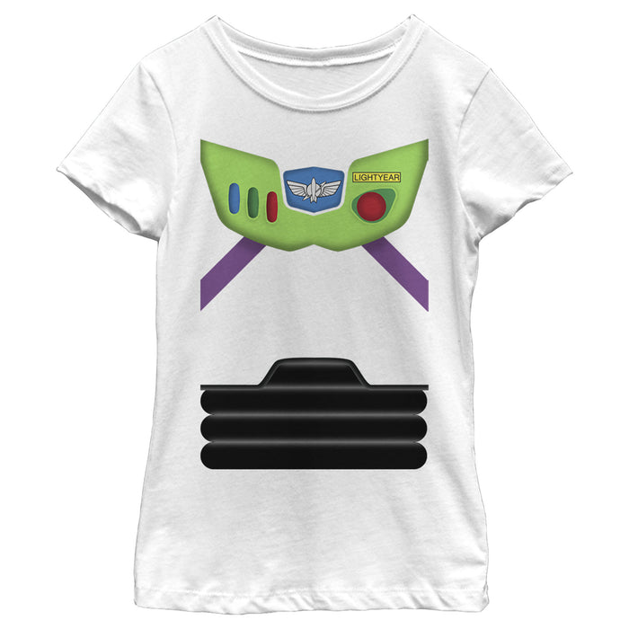 fifth sun Girl's Toy Story Buzz Lightyear Costume Tee T-Shirt