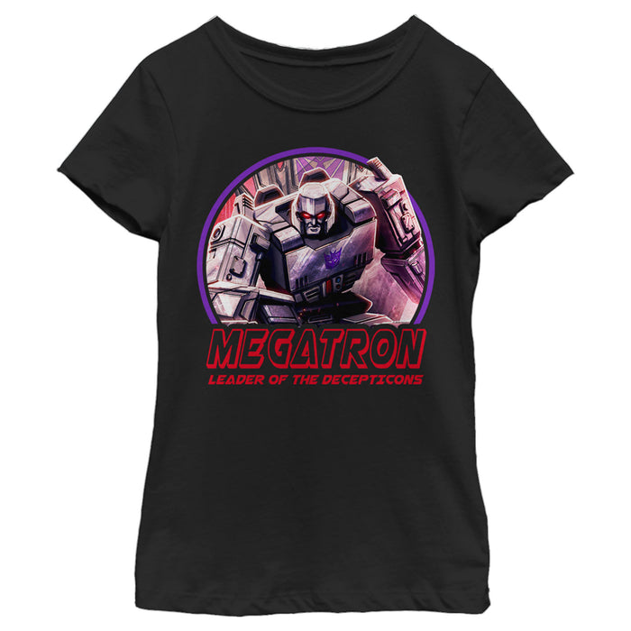 fifth sun Girl's Transformers Megatron Decepticons Leader T-Shirt