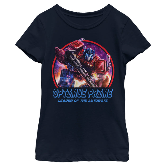 fifth sun Girl's Transformers Optimus Prime Autobots Leader T-Shirt