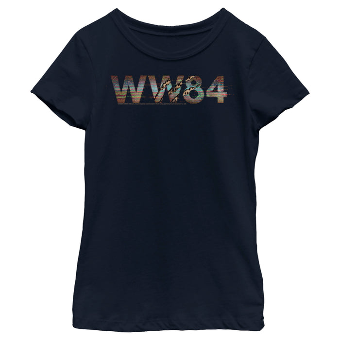 fifth sun Girl's Wonder Woman 1984 Cheetah WW84 Claw T-Shirt