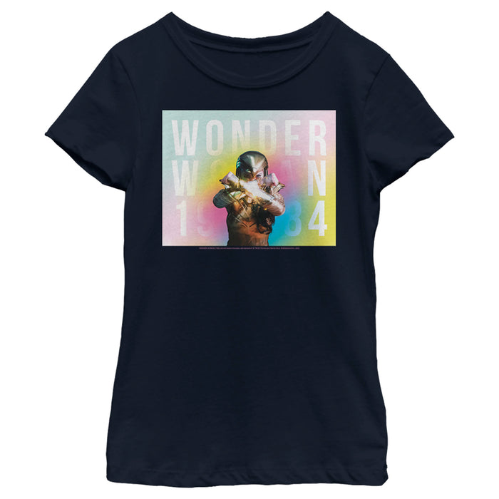 fifth sun Girl's Wonder Woman 1984 Energy Wave T-Shirt