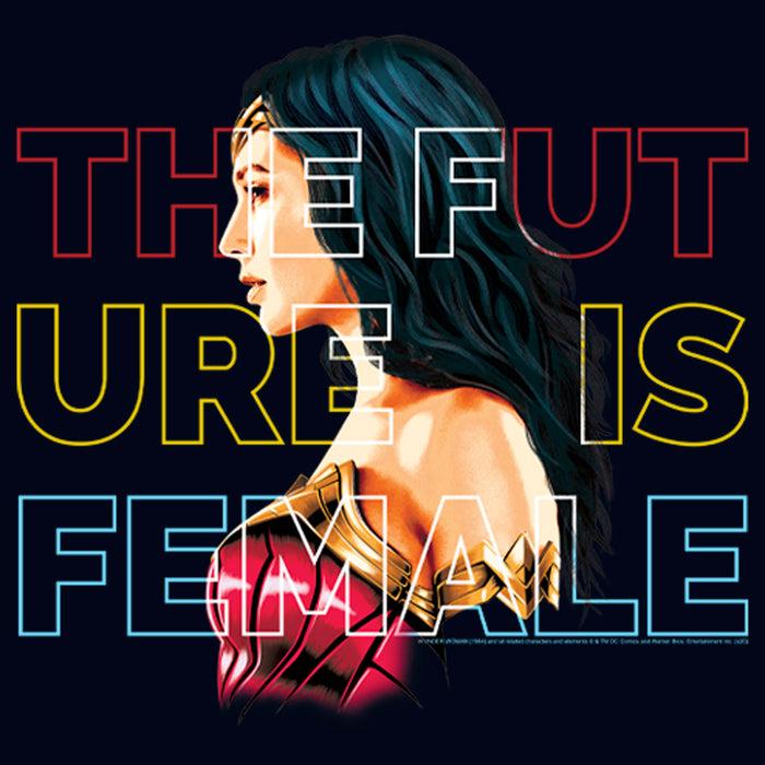 Fifth Sun Girl's Wonder Woman 1984 Future Is Female T-Shirt
