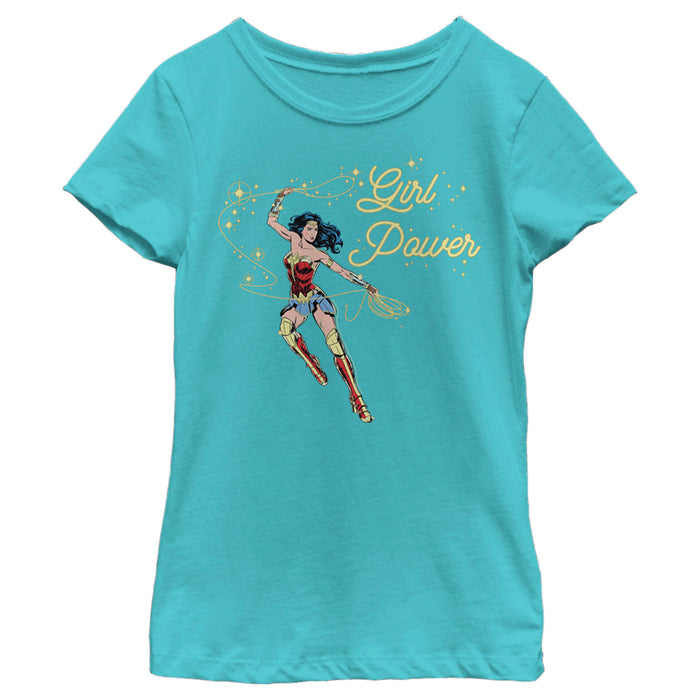 fifth sun Girl's Wonder Woman 1984 Girl Power T-Shirt