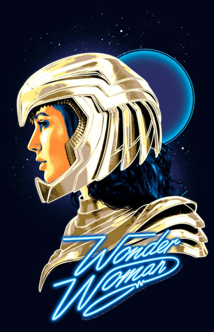 Fifth Sun Girl's Wonder Woman 1984 Golden Battle Armor T-Shirt
