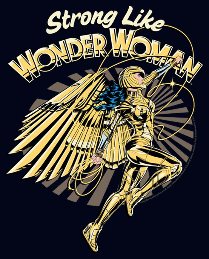 Fifth Sun Girl's Wonder Woman 1984 Strong Woman T-Shirt