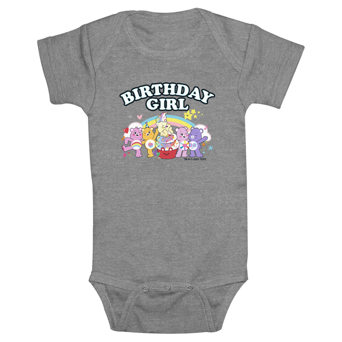 Fifth Sun Infant's Care Bears Birthday Girl Cupcake Group Onesie