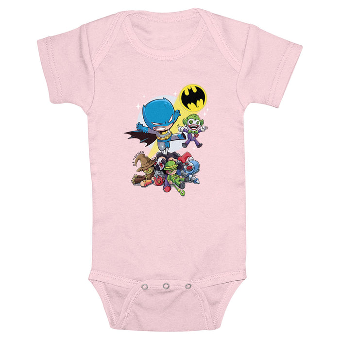 Fifth Sun Infant's DC Super Friends Batman Defeats Onesie