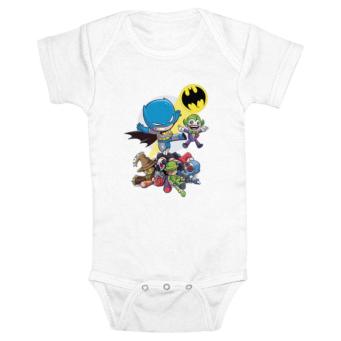 fifth sun Infant's DC Super Friends Batman Defeats Onesie