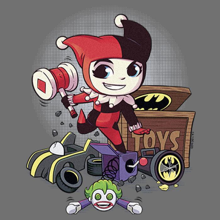 Fifth Sun Infant's DC Super Friends Chibi Harley Quinn Toys Onesie