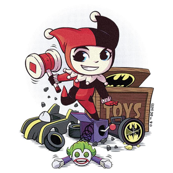 Fifth Sun Infant's DC Super Friends Harley Quinn Toys Onesie