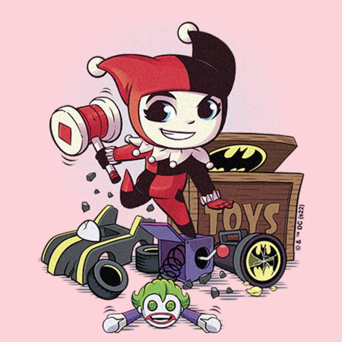 Fifth Sun Infant's DC Super Friends Harley Quinn Toys Onesie