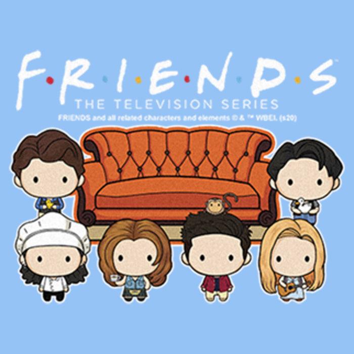 Fifth Sun Infant's Friends Central Perk Couch Crew Chibi Onesie