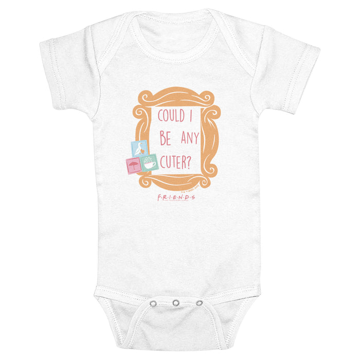 Fifth Sun Infant's Friends Could I Be Any Cuter? Onesie