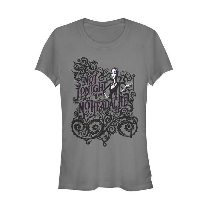 fifth sun Junior's Addams Family Morticia No Headache T-Shirt
