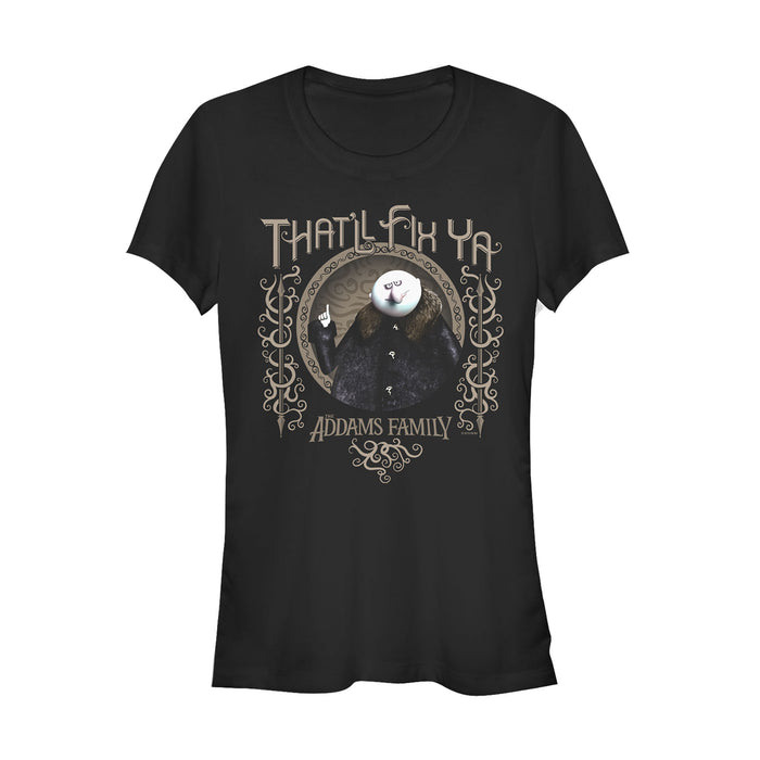 fifth sun Junior's Addams Family Uncle Fester That'll Fix Ya T-Shirt