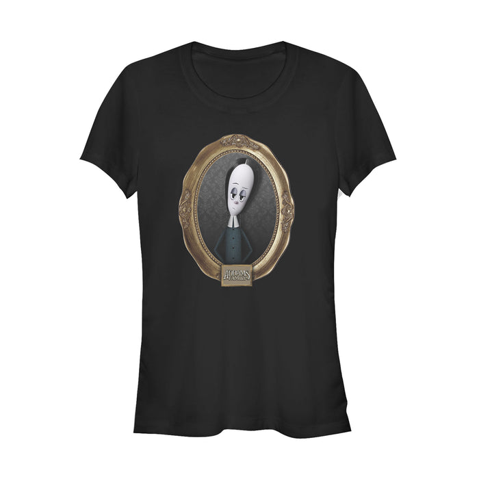 fifth sun Junior's Addams Family Wednesday Classic Frame T-Shirt