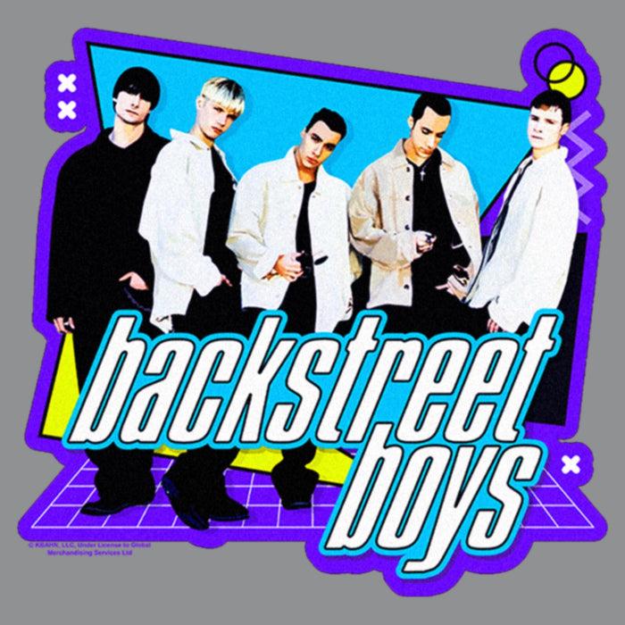 Fifth Sun Junior's Backstreet Boys 90s Pop Grid T-Shirt