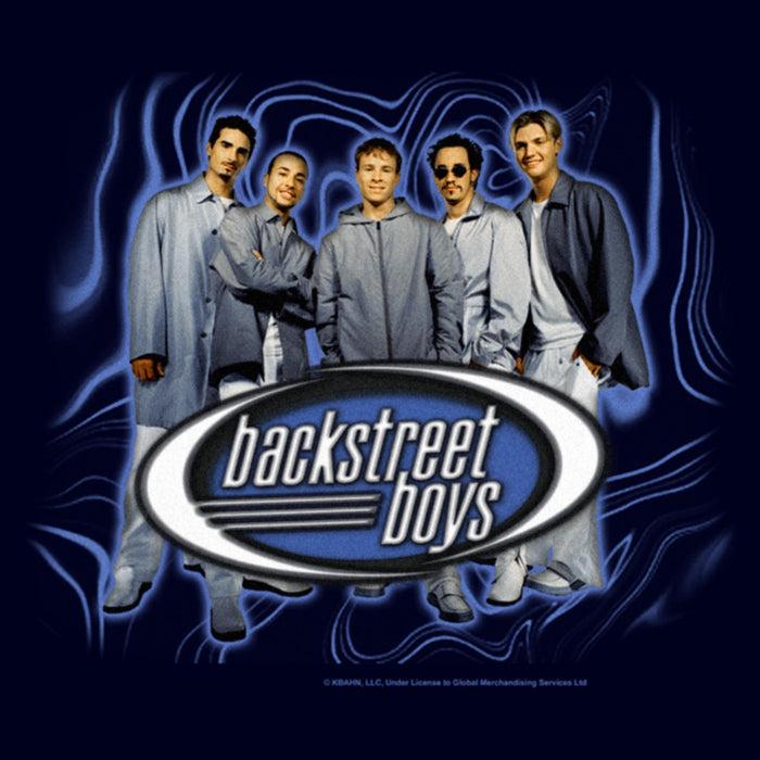 Fifth Sun Junior's Backstreet Boys Groovy Background Group Shot T-Shirt