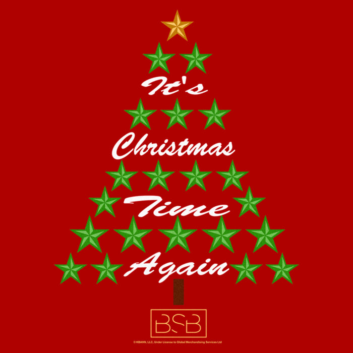 Fifth Sun Junior's Backstreet Boys It's Christmas Time Again T-Shirt