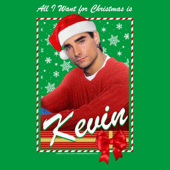 Fifth Sun Junior's Backstreet Boys Kevin All I Want For Christmas T-Shirt