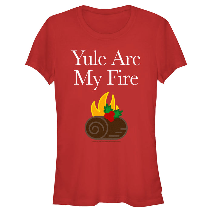 fifth sun Junior's Backstreet Boys Yule Are My Fire T-Shirt