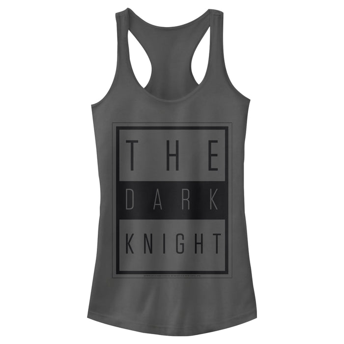 fifth sun Junior's Batman Dark Night Frame Racerback Tank Top