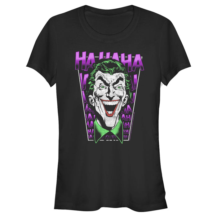 fifth sun Junior's Batman Joker Ha Ha Frame T-Shirt