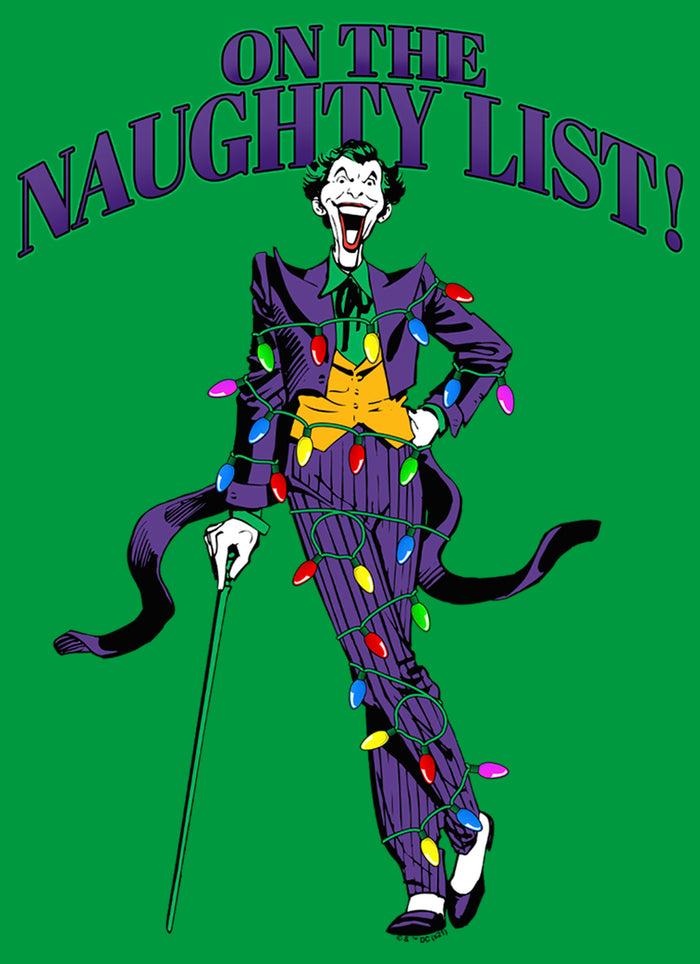 Fifth Sun Junior's Batman On The Naughty List T-Shirt